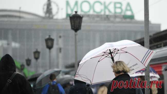 Синоптик рассказал о количестве выпавших осадков в Москве