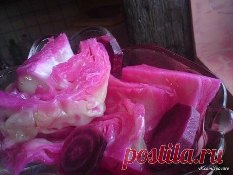 вкуснейшая соленая капуста