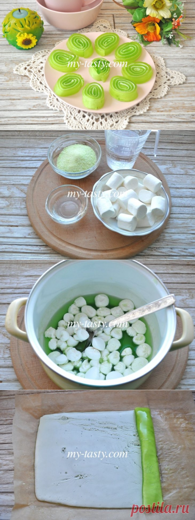 Желейные конфеты в домашних условиях - My tasty