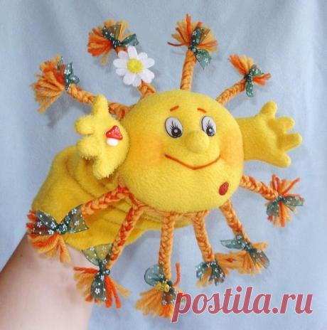 Солнышко на ладошке.