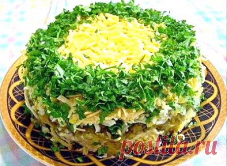 Кулинарные Рецепты: Салат &quot;Грибы под шубой&quot;