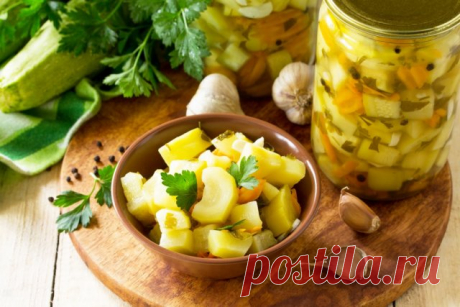 Маринованные кабачки как грузди