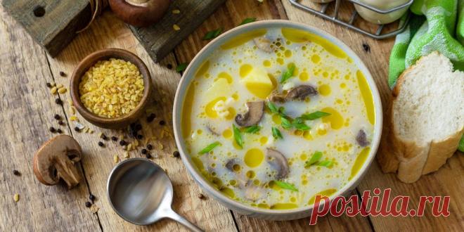 Грибные супы: лучшие рецепты, которые под силу каждому