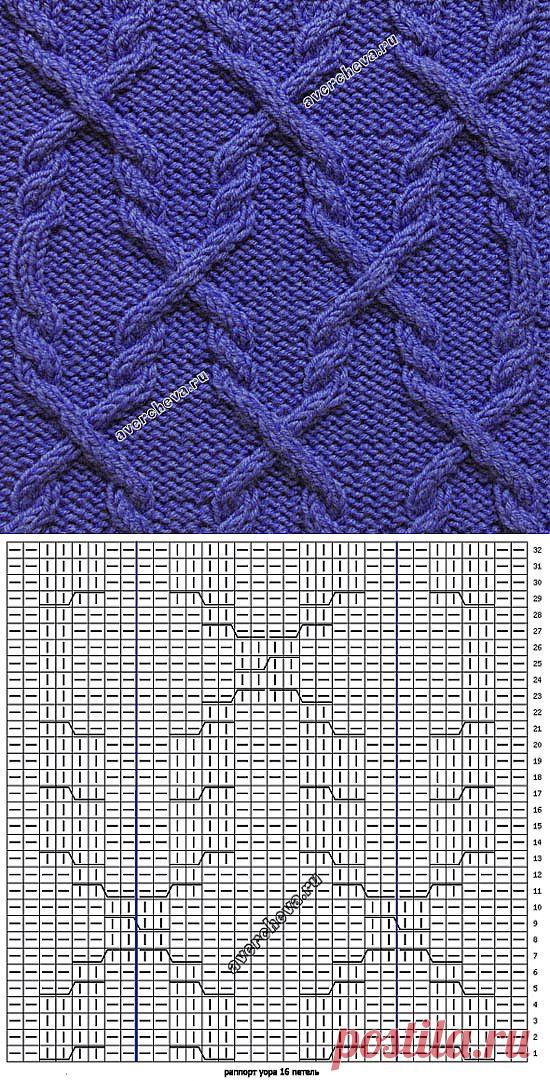 УЗОР ИЗ ЖГУТОВ.