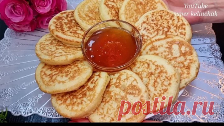 Мука,Манка и Теплая Вода! Без Яйца 👍Рецепт НАХОДКА💯Какие они НЕЖНЫЕ и ВОЗ