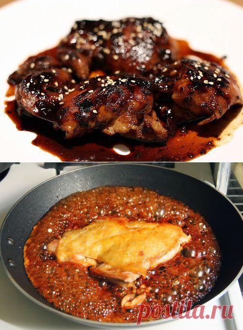 Классическая японская кухня… Курица терияки — Вкусные рецепты