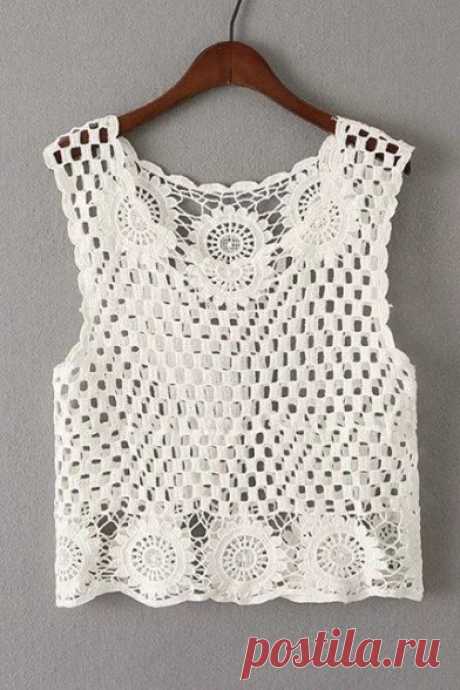 Delicadezas en crochet Gabriela: Blusa