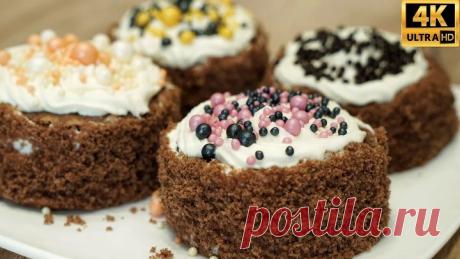 Бисквитные пирожные