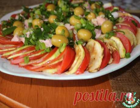 Салат из кабачков с тунцом – кулинарный рецепт