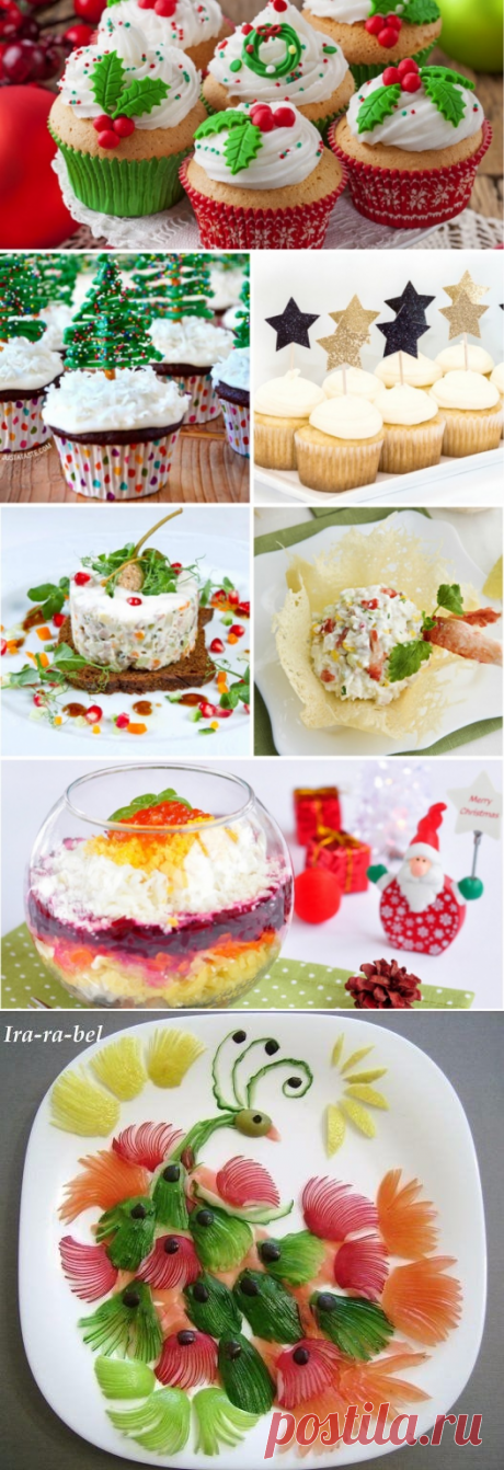 Яркие идеи для красивого новогоднего стола — Делаем руками