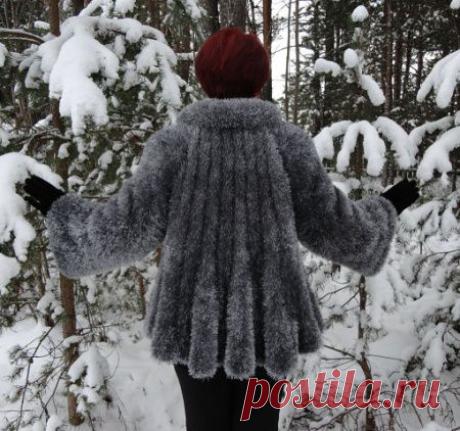 Вязаные шубки из травки спицами. Модный вариант » Петля, вязание, вязание для женщин, вязание для мужчин, вязание для детей, вязание для дома, вязаные игрушки, узоры, вышивание, бисероплетение