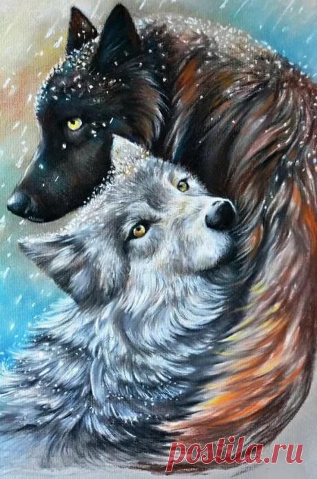 Схема вышивки "Преданность" - Вышивка крестом в Яндекс.Коллекциях