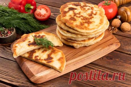 Хачапури с сыром на кефире — пошаговый рецепт с фото | Вкуснофф