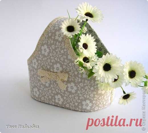 Корзинка из картона