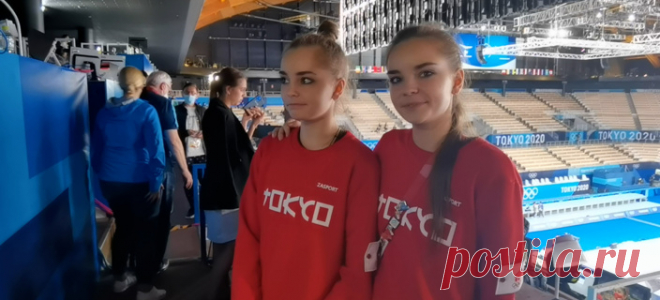 «Никакой следующей Олимпиады!» Дина и Арина Аверины не уверены, что продолжат карьеру после судейского скандала в Токио 8 августа 2021 года. Летние Олимпийские игры в Токио (Япония) — ОИ-2020. Художественная гимнастика. Личное многоборье. Дина и Арина Аверины (Заволжье)