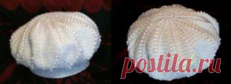 Береты крючком схемы вязания. Теплые зимние береты и летние ажурные береты крючком. - страница 3