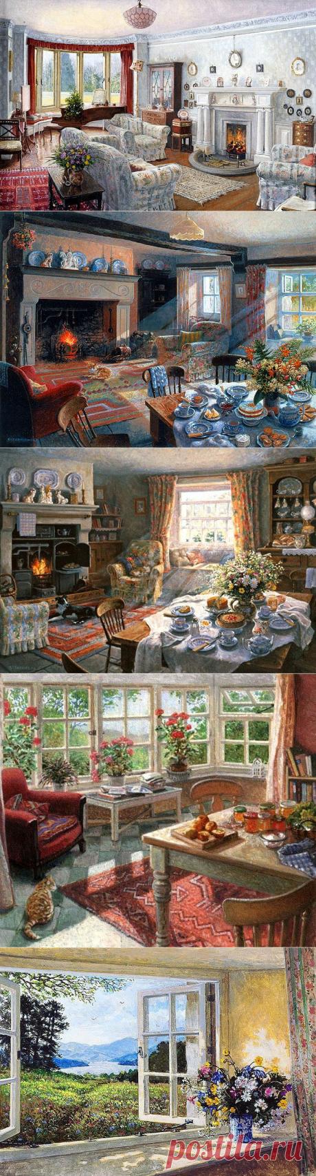 Дом, милый дом... Художник Stephen J. Darbishire..