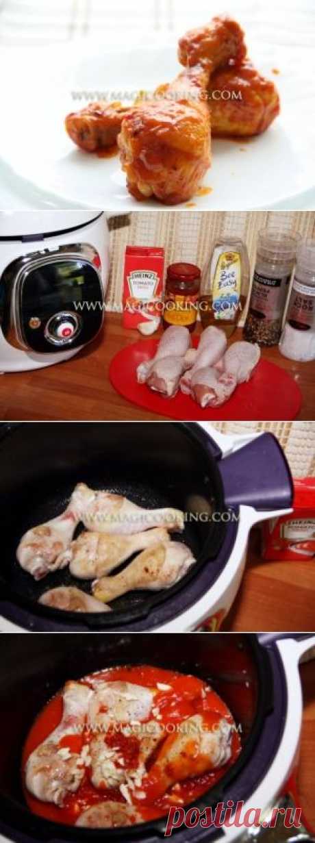 Куриные ножки баффало в мультиварке Moulinex cook4me | Магия кулинарии в Европе