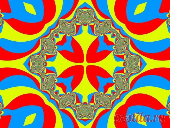 Bright Fractal Kaleidoscope  Free Stock Photo HD - Public Domain Pictures