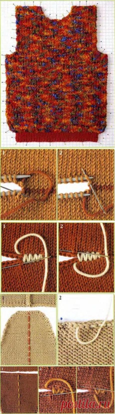 Рекомендации по сборке вязаного изделия