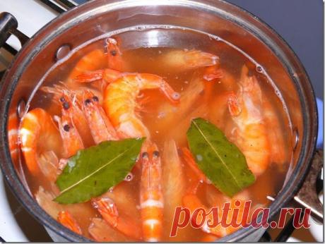 Как правильно варить раков и креветки