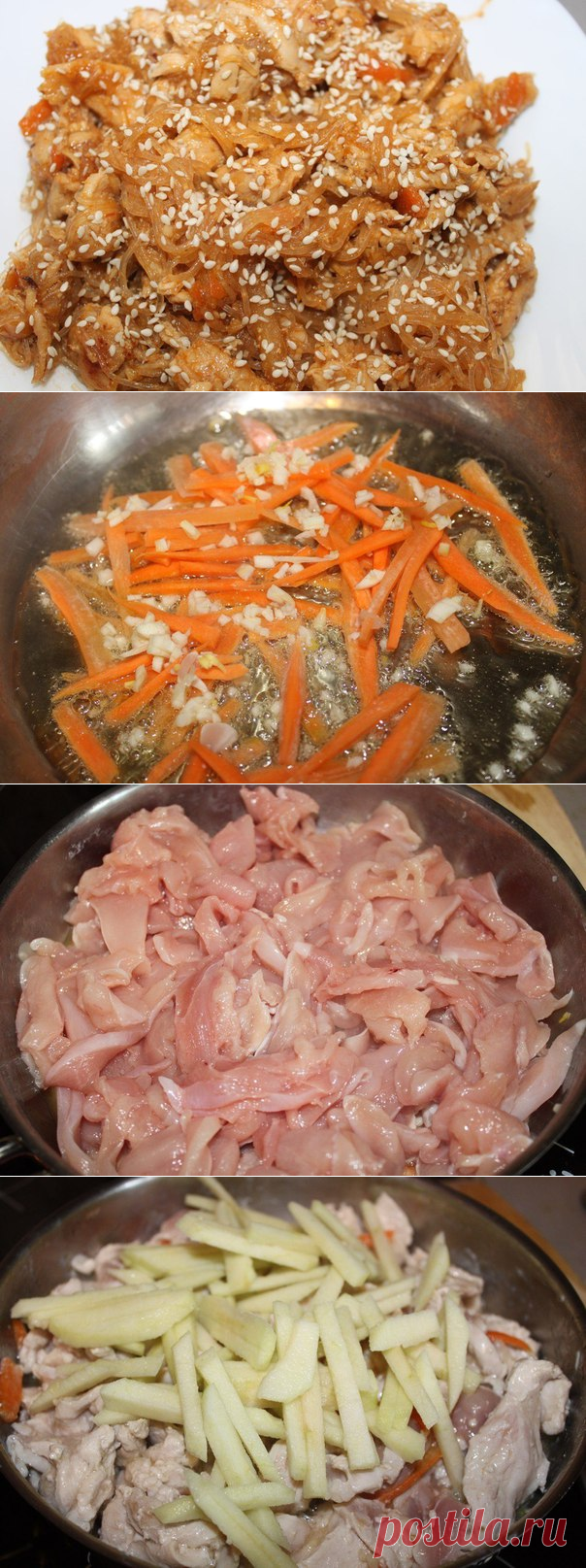 Курица в кисло-сладком соусе "аля по-китайски"