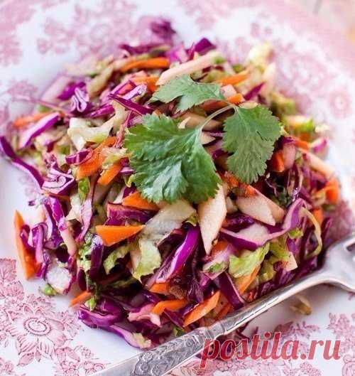 САЛАТ ИЗ КРАСНОЙ КАПУСТЫ С МОРКОВЬЮ И ЯБЛОКАМИ / Историческая справка