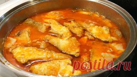 Делюсь рецептом вкусной рыбы в подливке. Так готовит моя Мама, так готовлю я. Несколько рецептов из рыбы. | В гостях у Аннушки Рецепты | Яндекс Дзен