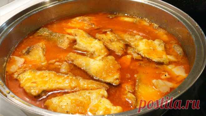 Делюсь рецептом вкусной рыбы в подливке. Так готовит моя Мама, так готовлю я. Несколько рецептов из рыбы. | В гостях у Аннушки Рецепты | Яндекс Дзен