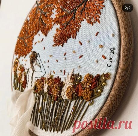 Мастерица вышивает такие НЕОБЫЧНЫЕ работы, что её персонажи выходят за пределы пялец: в одной работе умещается множество техник | Вышивка is Love | Яндекс Дзен