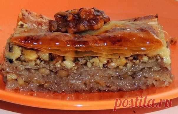 Шустрый повар.: Пахлава с орехами