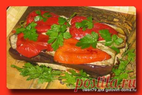Баклажанный закусочный &quot;торт&quot; | Четыре вкуса