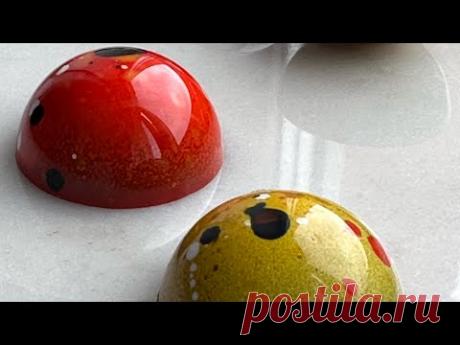 Корпусные шоколадные конфеты с вишневой начинкой