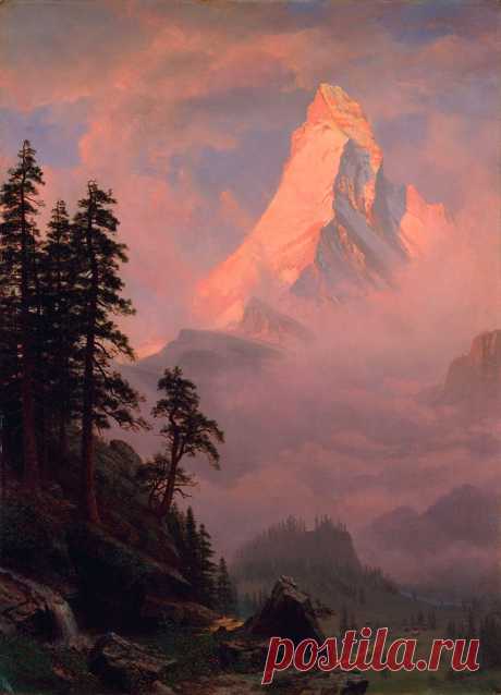 ✨ Albert Bierstadt — один из наиболее известных американский художников XIX века