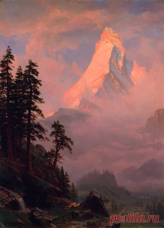 ✨ Albert Bierstadt — один из наиболее известных американский художников XIX века