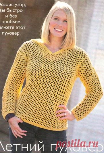 0346 - пуловери, джемпери - В'язання для жінок - Каталог статей - Md.Crochet