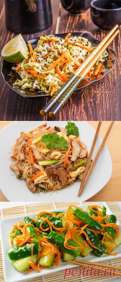 7 вкуснейших салатов без майонеза