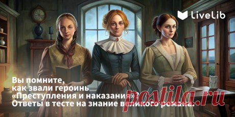«Преступление и наказание»: проверяем себя на знание романа перед выходом новой экранизации РЕЗУЛЬТАТ: Результат: 8 / 10. Отлично, у вас хорошие знания, а теперь вы знаете о великом романе еще больше, чем до прохождения нашего теста.