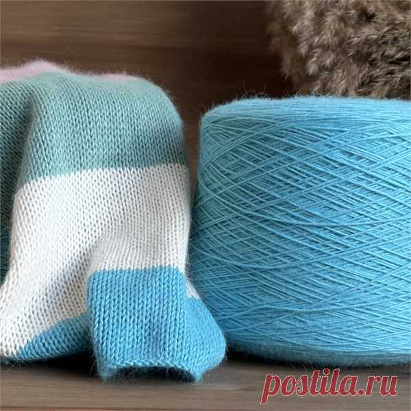DolceFilato - Angora Sup: 70% ангора, 30% шелк. Метраж 400м/100г