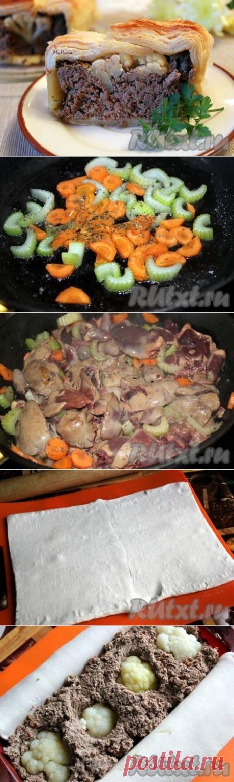 Паштет, запеченный в тесте (рецепт с фото) | RUtxt.ru