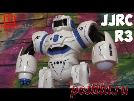 Интерактивный робот на радиоуправлении JJRC R3 CADY WILL умеет говорить, шагать и скользить, воспроизводить музыку и танцевать. CADY WILL понимает язык жестов и реагирует на прикосновения. Его можно запрограммировать на последовательное выполнение множества команд.

Ну и, так как это боевой робот, то в его арсенале имеется лазерная пушка и ракетная установка. Кроме того, этот вояка чрезвычайно вынослив и может работать без подзарядки до 2 часов.
