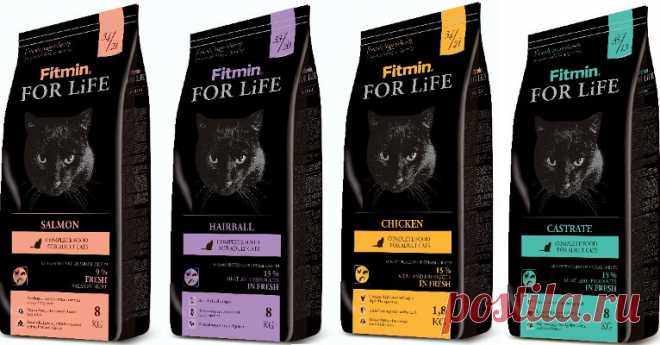 Корм для кошек Fitmin For Life: отзывы и разбор состава - ПетОбзор