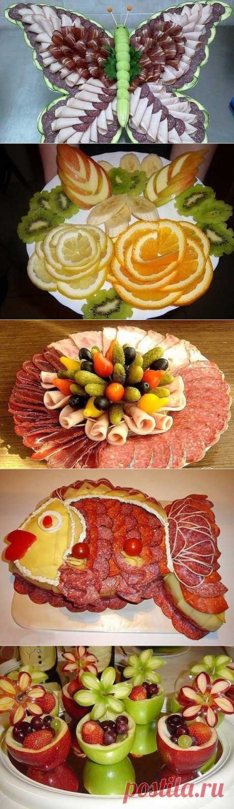 Идеи для украшения праздничного стола