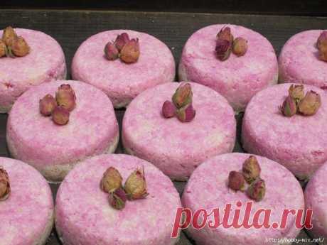 Розовое мыло- скраб из детского. Мастер- класс.