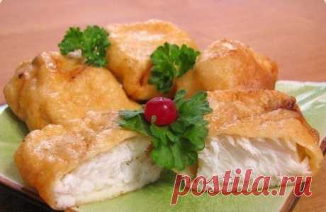 Рыба, жаренная в кляре | Готовим вместе