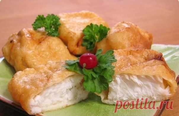 Рыба, жаренная в кляре | Готовим вместе