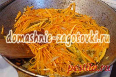 Маринад из моркови и лука, рецепт с фото