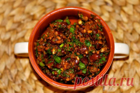 Лобио из консервированной фасоли - не просто вкусное, оно незабываемо вкусное!