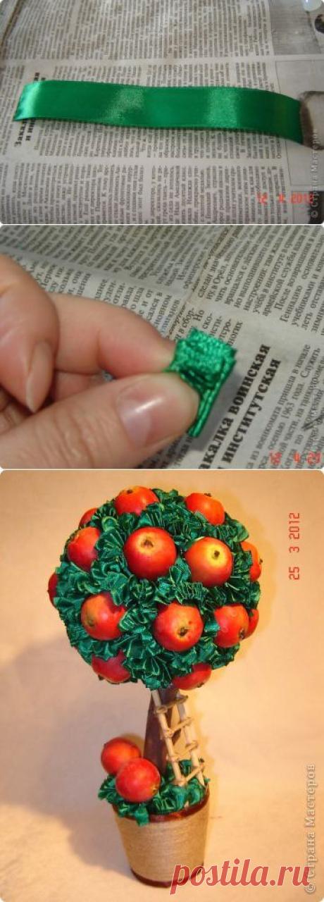 Быстрый способ делать торцовки из лент.
