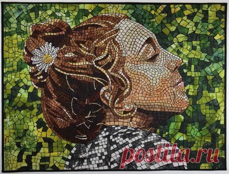 Learn how Heidi Proffetty creates beautiful mosaic art quilts
